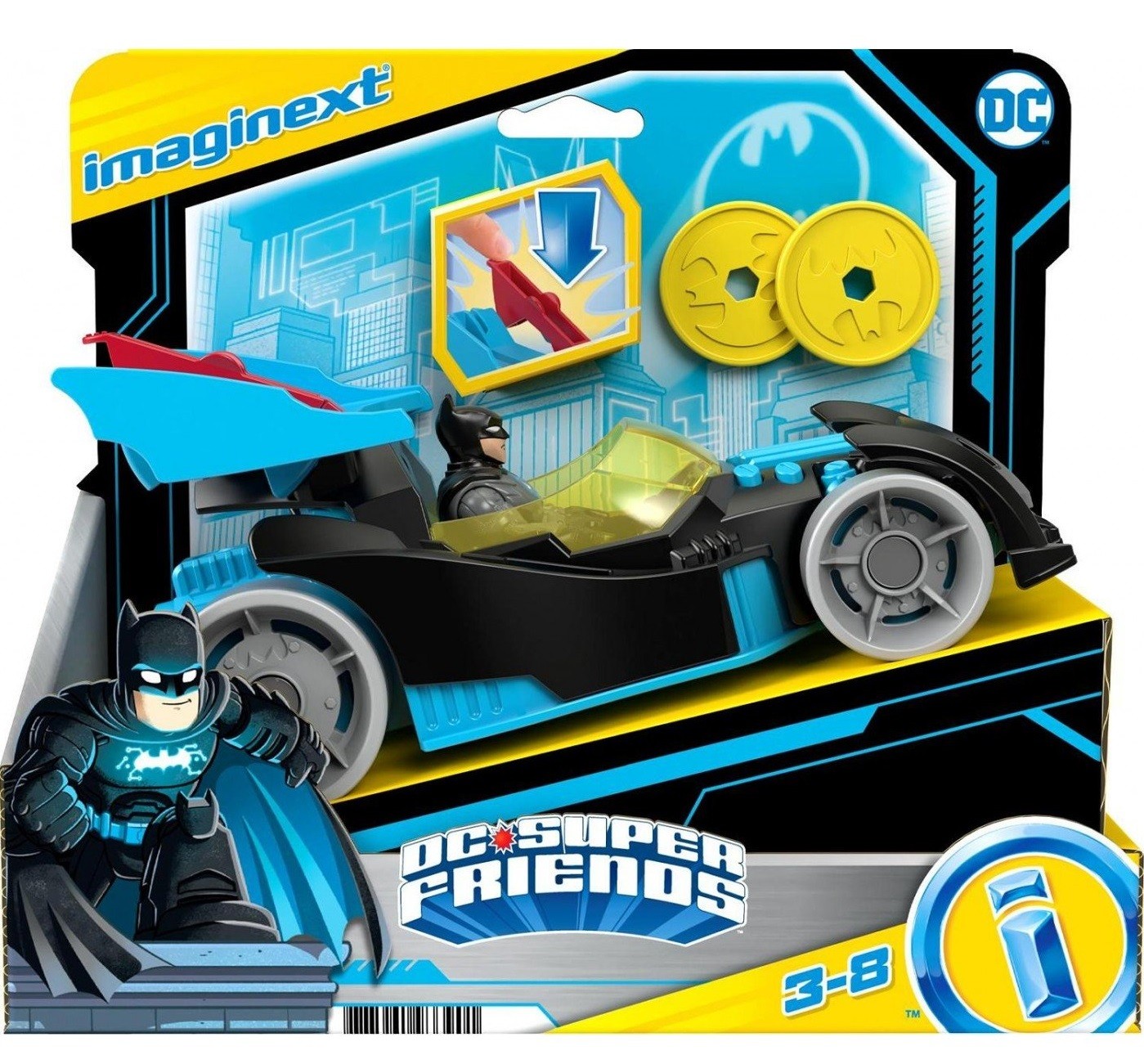 Fisher price batmobile hot sale