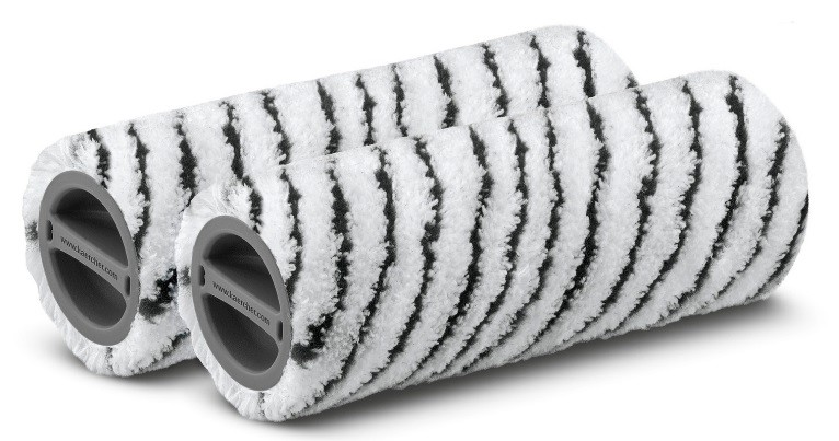Set role din microfibră pentru suprafețe din piatră Karcher - FC 5/7/4-4, albe