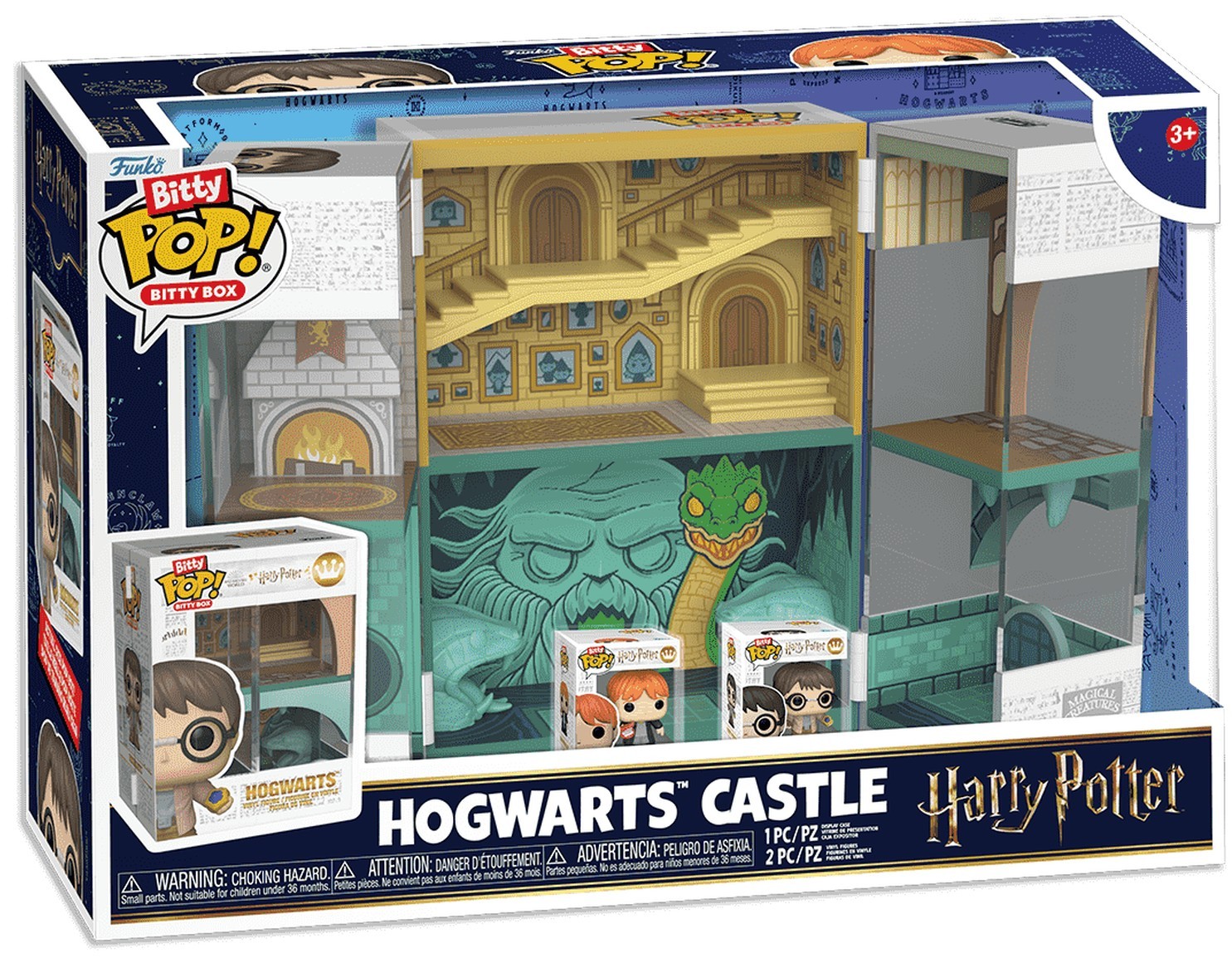Funko Bitty Pop! ★Harry Potter +ホグワーツ城★ Set de figurine Funko Bitty POP! Box: Harry Potter - Hogwarts