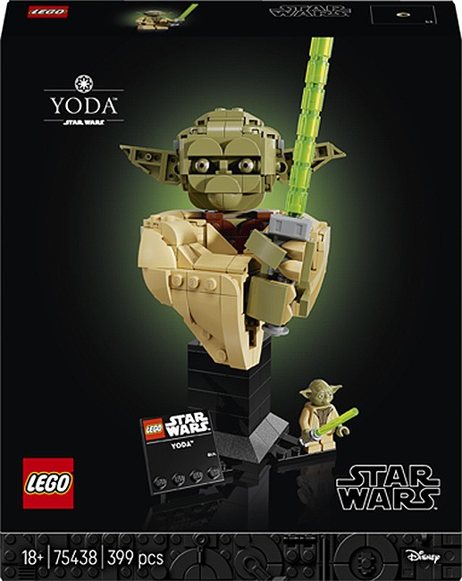 Constructor LEGO Star Wars - Bustul lui Yoda (75438) - imagine 1
