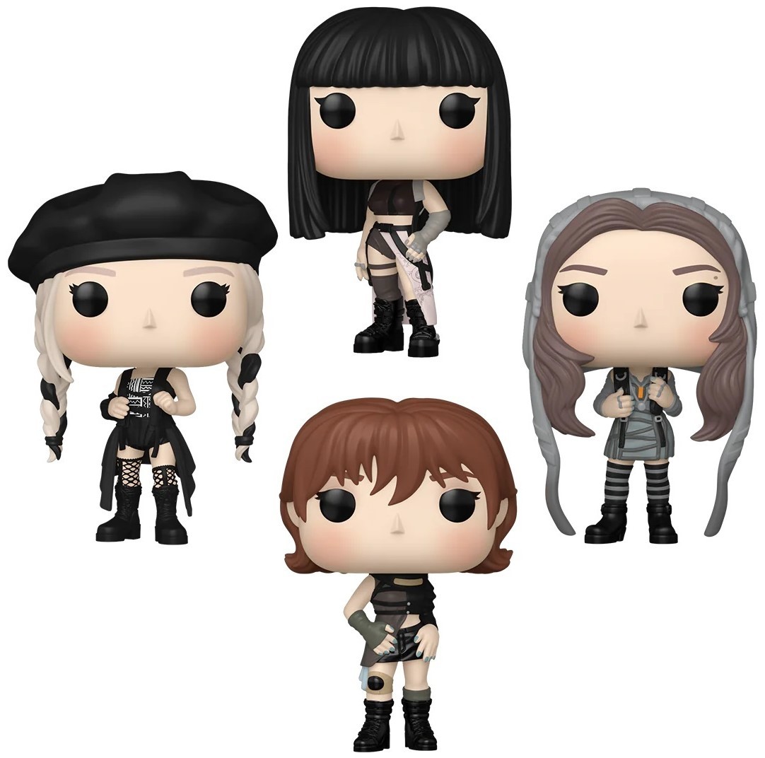 Set de figurine Funko POP! Rocks: Blackpink - Jisoo, Jennie, Rose