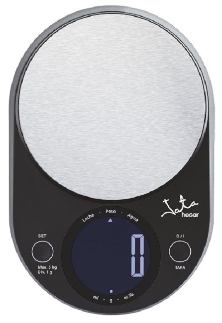 Cantar de bucatarie Jata - 721, 5 kg, negru