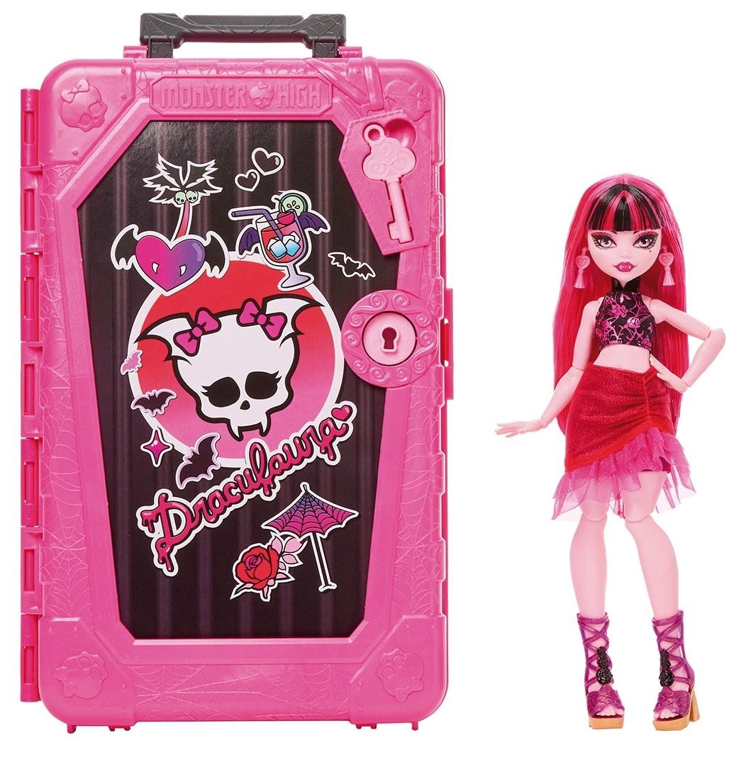 Păpuşă Monster High Skulltimate Secrets - Destination: Gore-geous Oasis, Draculaura