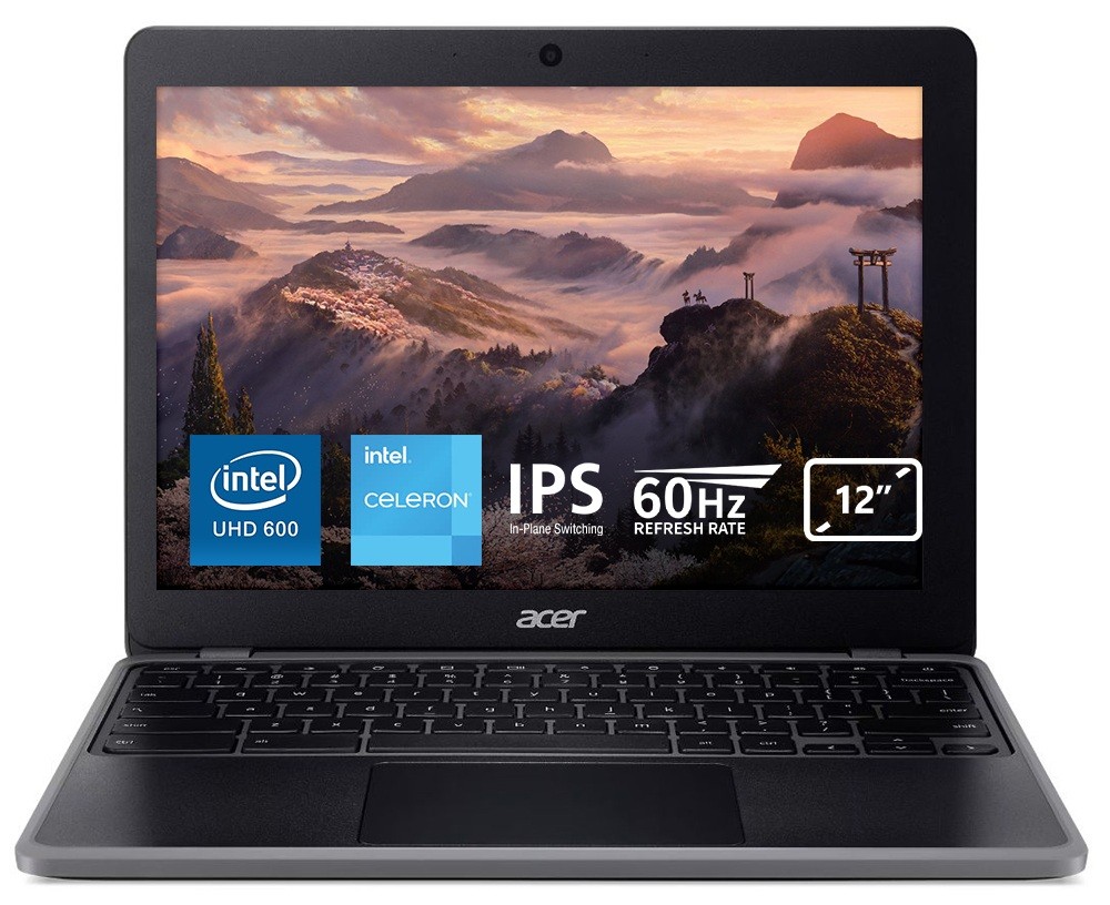 Laptop Acer - Chromebook Spin 512 R852T-C73W, 12'', HD+, N4020