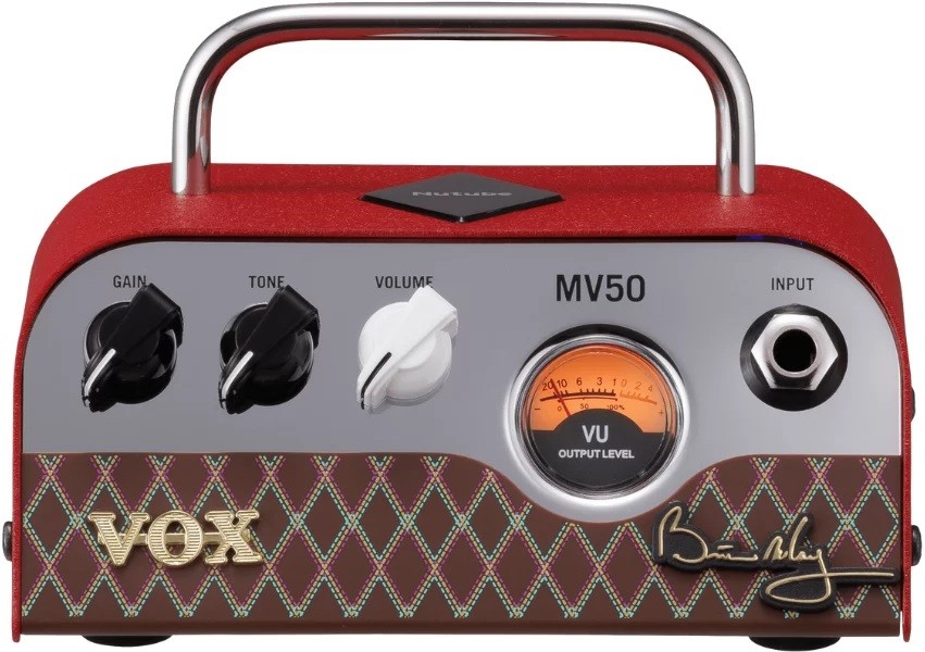 Cap de chitară lampă VOX - MV50 Brian May, roşu