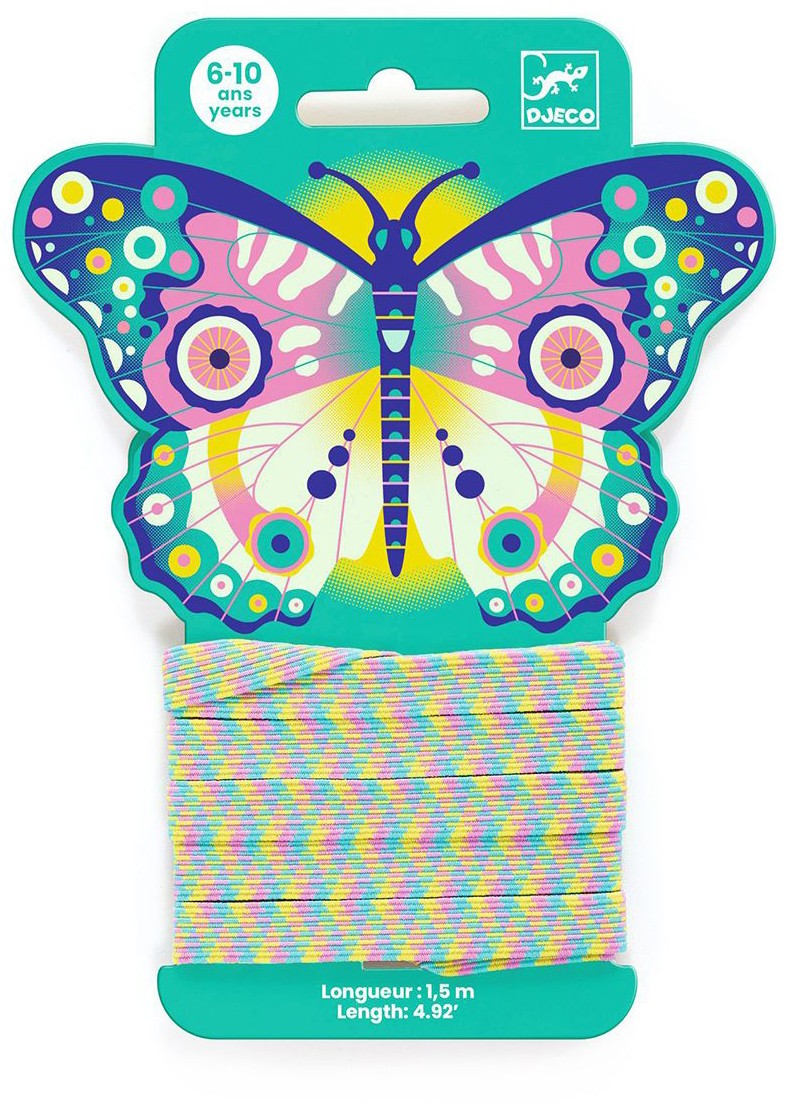Elastic pentru sărit Djeco - 150 cm, multicolor