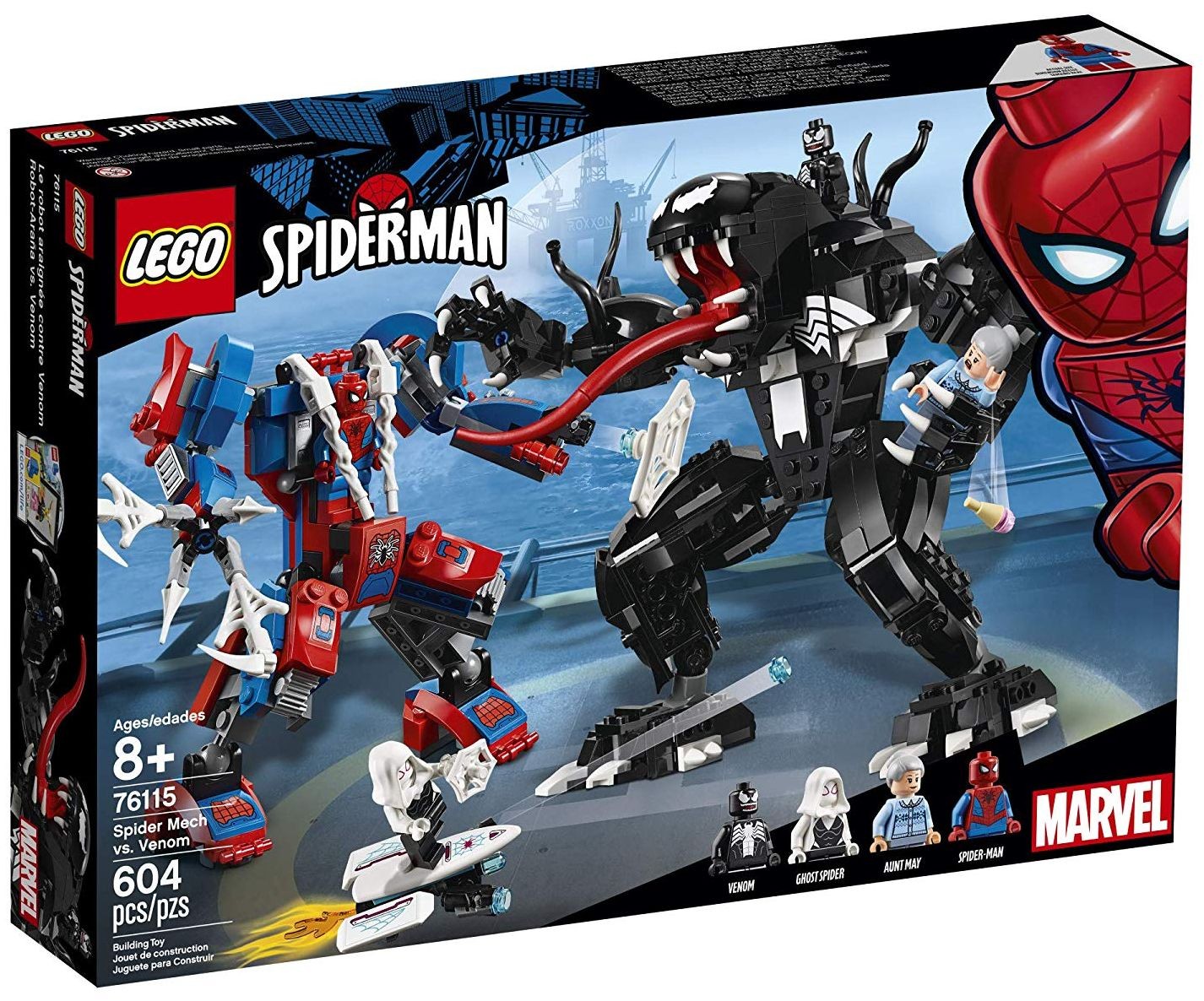 Constructor LEGO Marvel Super Heroes - Spider Mech vs. Venom