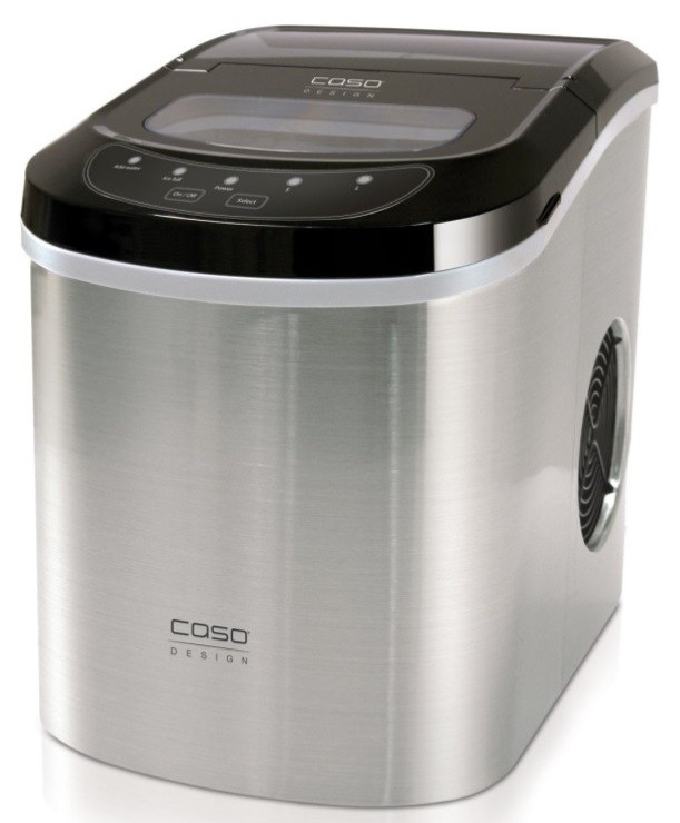 Aparat de gheață Caso - IceMaster pro 3301, 90W, 2.2 l, oțel inoxidabil/negru