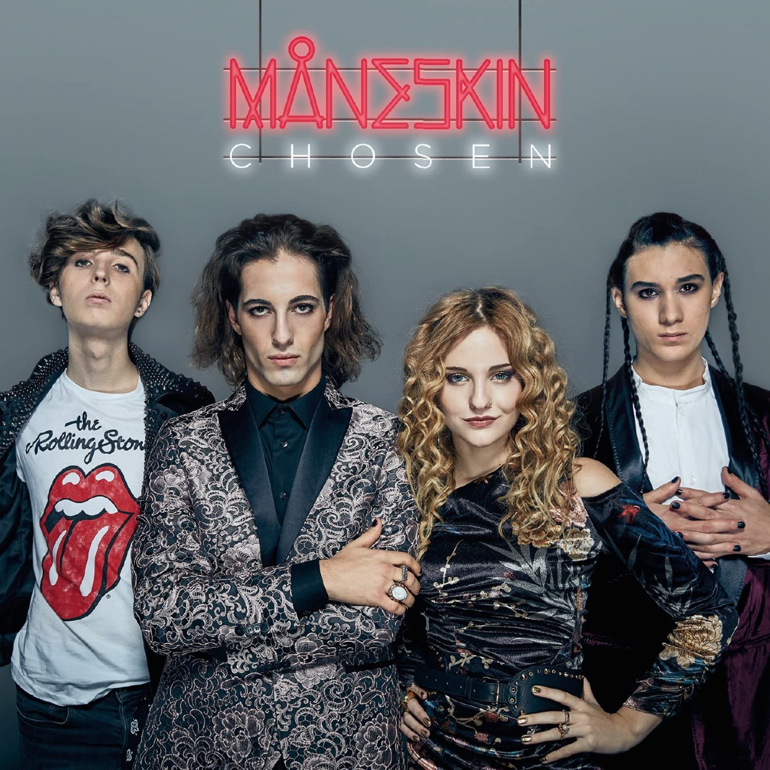 ダミアーノ直筆サインマネスキンmaneskin メガジャケット付chosenCD ダミアーノ直筆サインマネスキンmaneskin メガジャケット付chosenCD