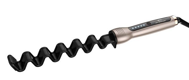 Ondulator de păr Elekom - EK 245, 200°C, 2.5 mm, negru