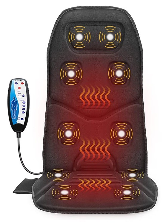 Husa de scaun pentru masaj Zenet - Zet-814, 3 viteze, negru
