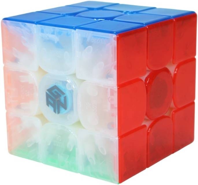 Cub magnetic pentru rezolvare rapidă GAN - 356 M E 10th Anniversary Edition, 3х3