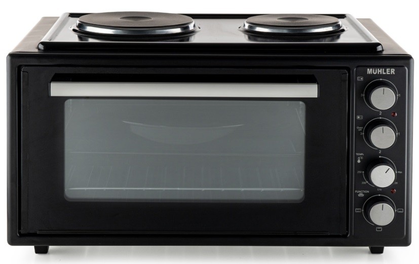 Cuptor mic de gătit Muhler - MC-4522, 3500W, 45 l, negru - imagine 1