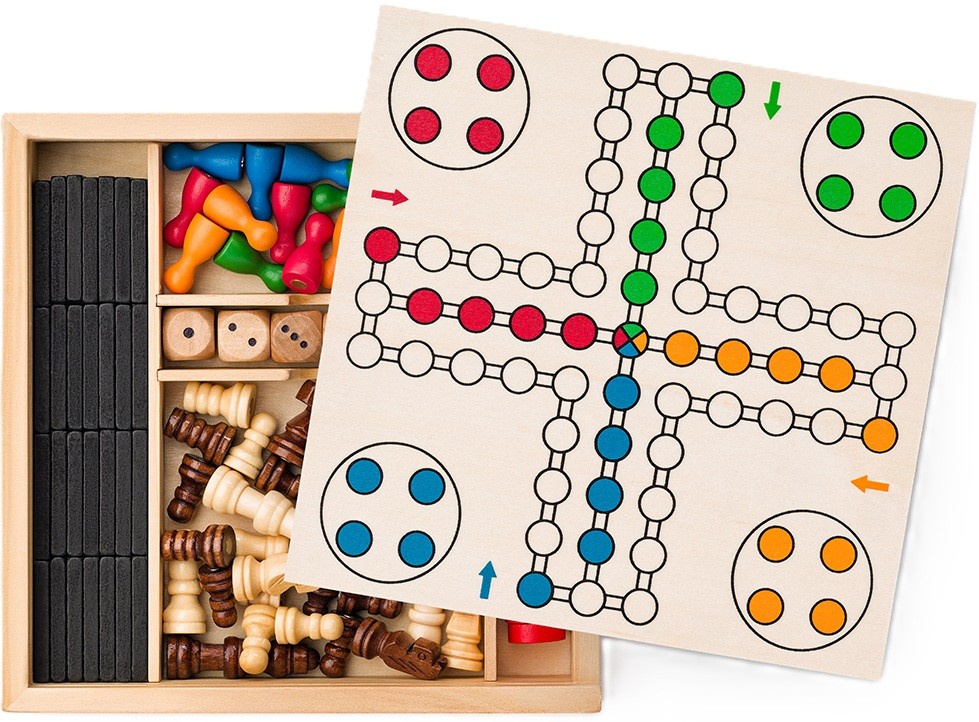 set-de-jocuri-magnetic-4-in-1-