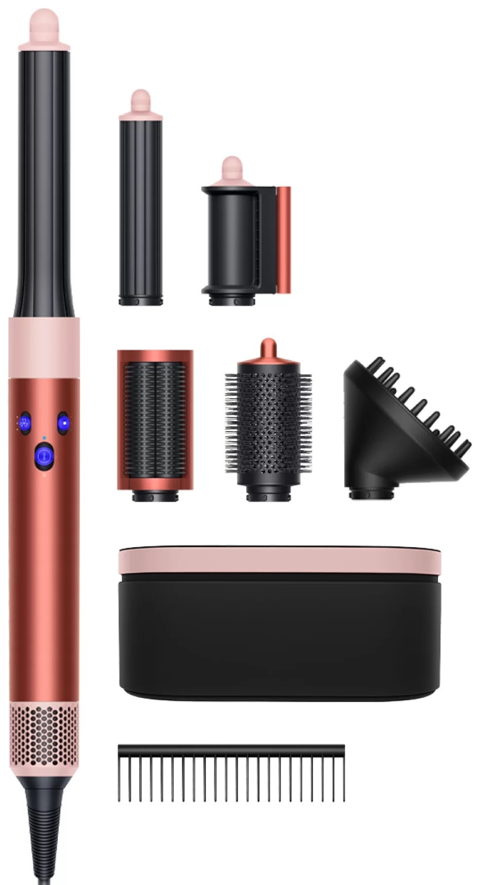 Ondulator de păr Dyson - HS05 Airwrap Complete Long, StrBz/BhPk