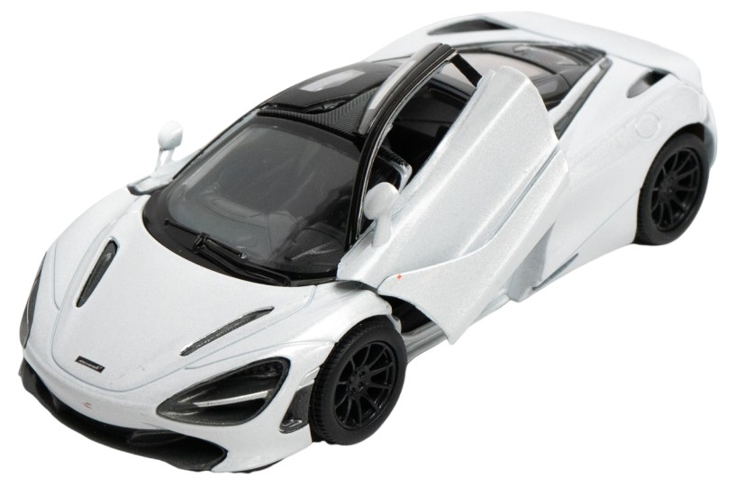 Mașinuță metalică Kinsmart - McLaren 720S, 1:36, alb