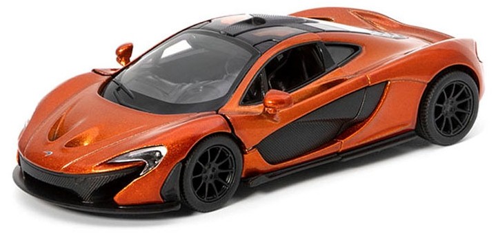 Metallică Kinsmart - McLaren P1, 1:36, portocalie
