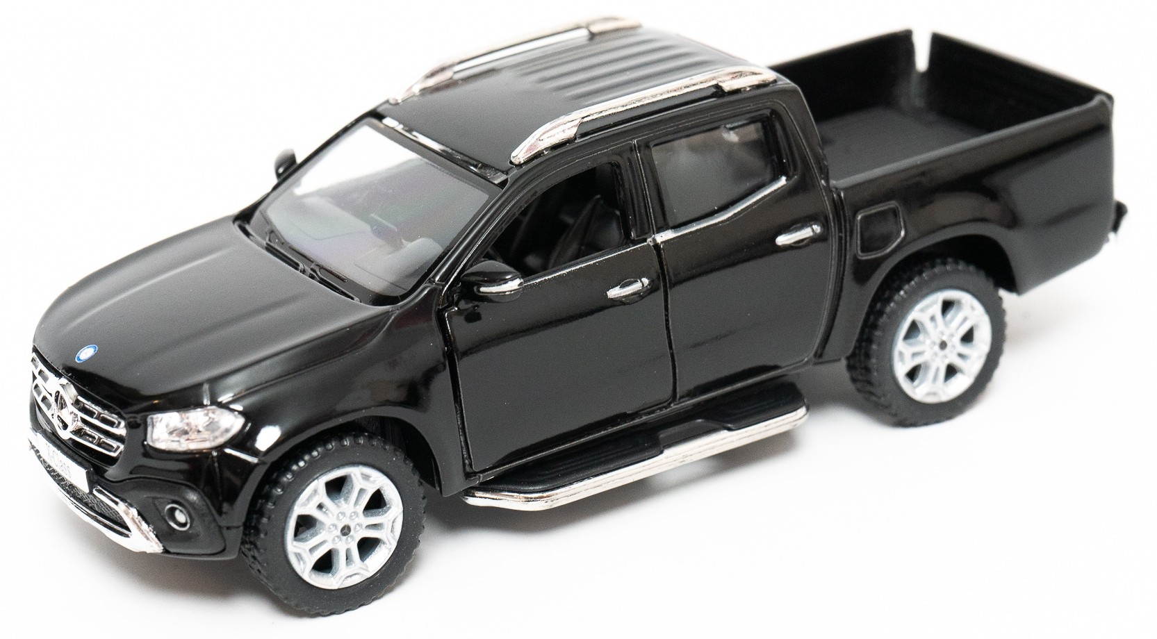 Carucior metalic Kinsmart - Mercedes-Benz X-Class, 1:42, negru