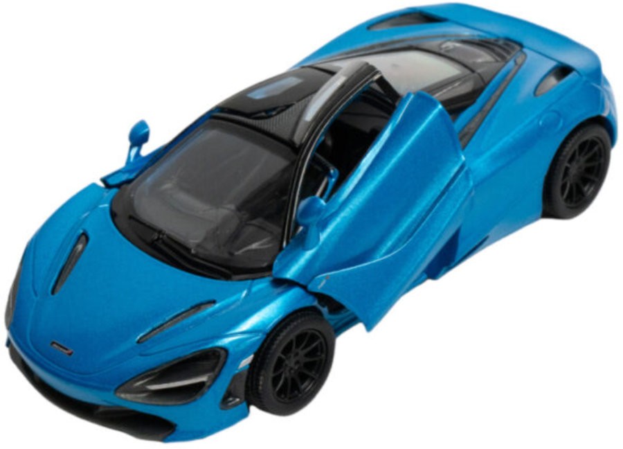 Mașinuță metalică Kinsmart - McLaren 720S, 1:36, albastru