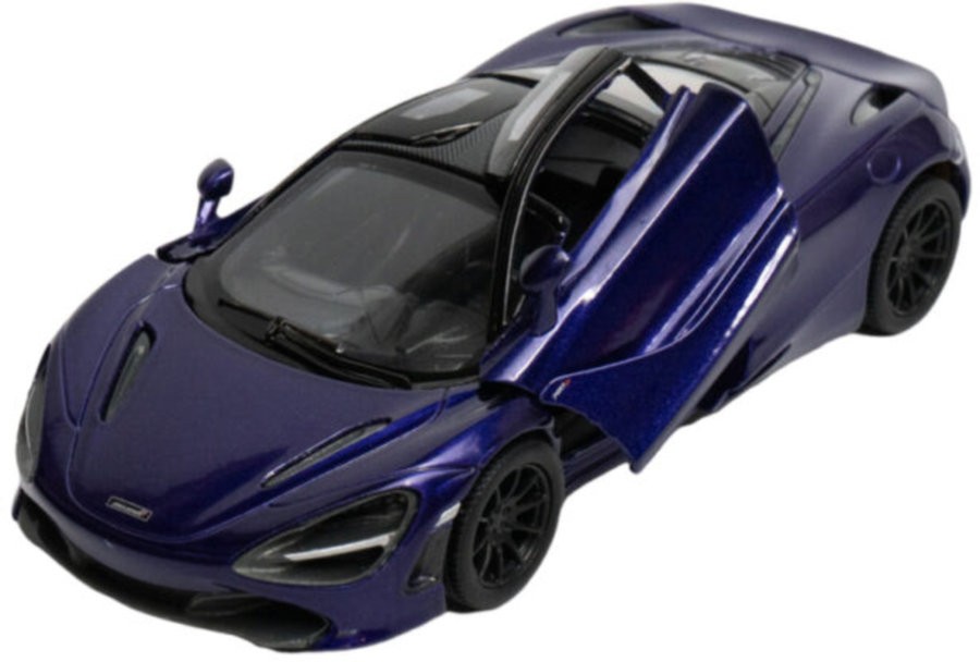 Mașinuță metalică Kinsmart - McLaren 720S, 1:36, violet - imagine 1