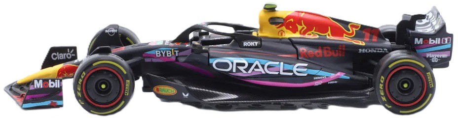 Mașinuță metalică Bburago - Red Bull F1 RB19, Team Oracle Red Bull, #11 Sergio Perez, 1:43 - imagine 1