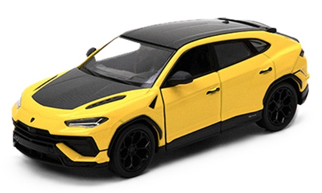 Mașinuță metalică Kinsmart - Lamborghini Urus Performante, 1:36, galben - imagine 1