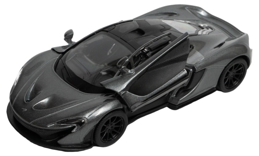 Metallică Kinsmart - McLaren P1, 1:36, creion grafit