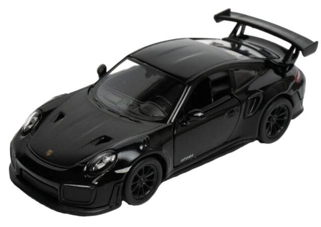 Cărucior metalic Kinsmart - Porsche 911 GT2 RS, 1:36, negru