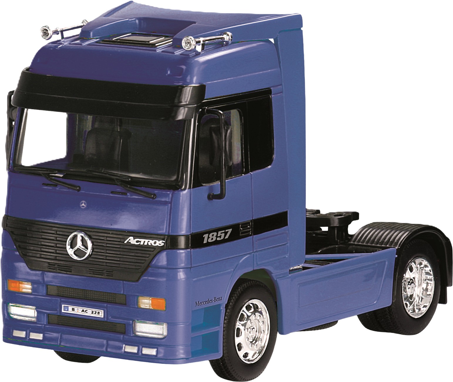 ミニカー Welly Mercedes-Benz Actros 1:32 jucarie-din-metal-welly----