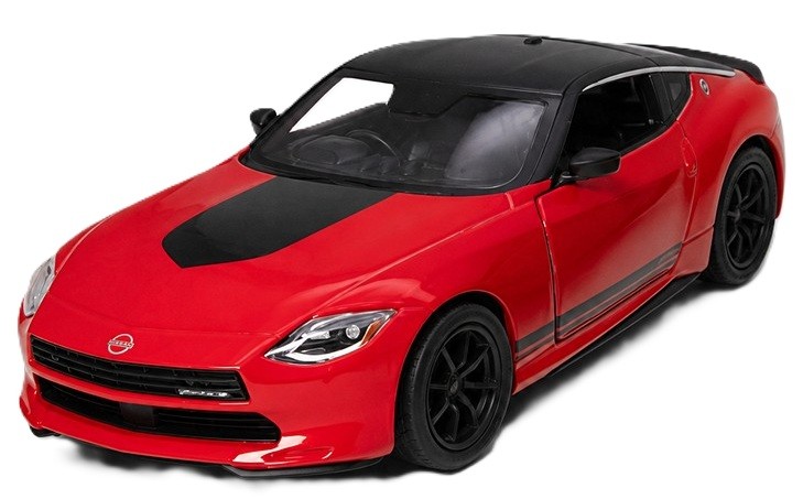 Cărucior metalic Kinsmart Customized Edition - 2024 Nissan Fairlady Z, 1:36, roșu - imagine 1