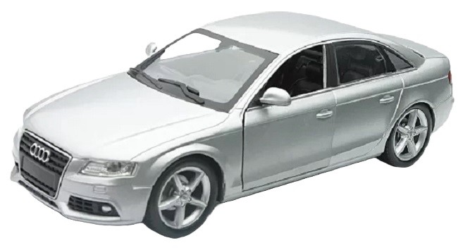 Ma inu metalic Newray Audi A4 metalic 1 24 Ozone.ro