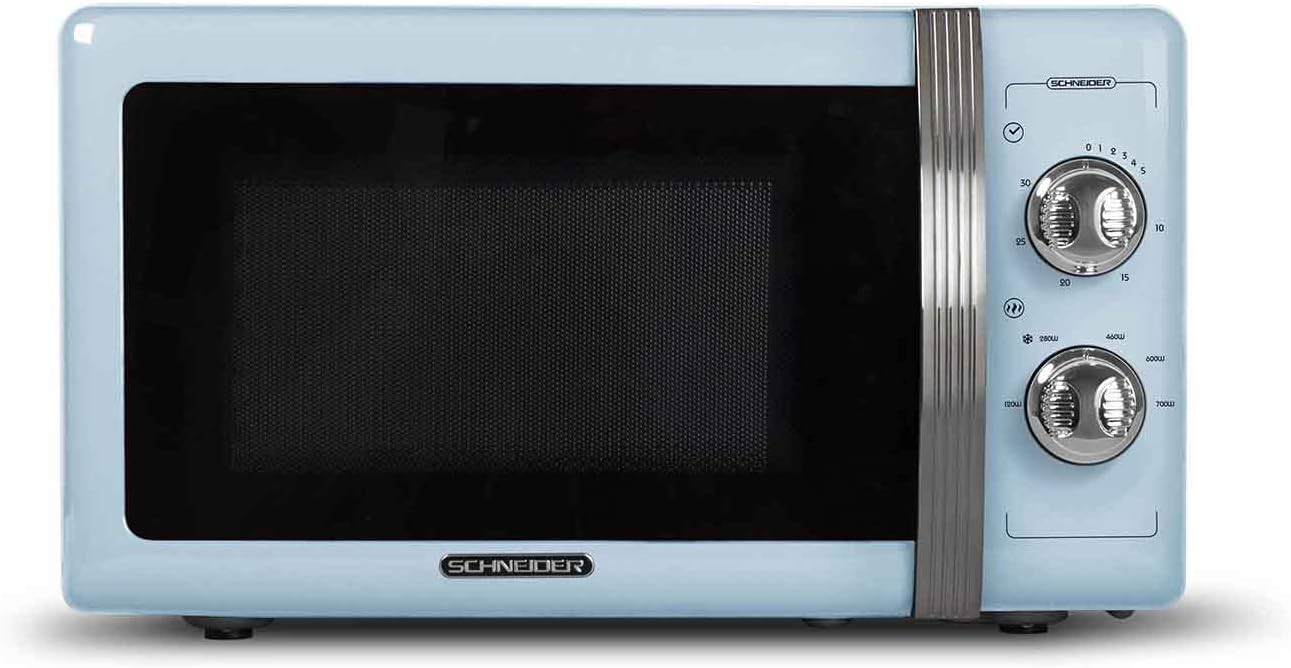 Cuptor cu microunde Schneider -, 700W, 20 l, albastru