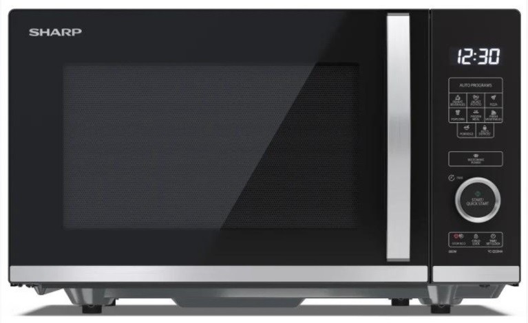 Cuptor cu microunde Sharp - QS204AE-B, 800W, 20 l, negru