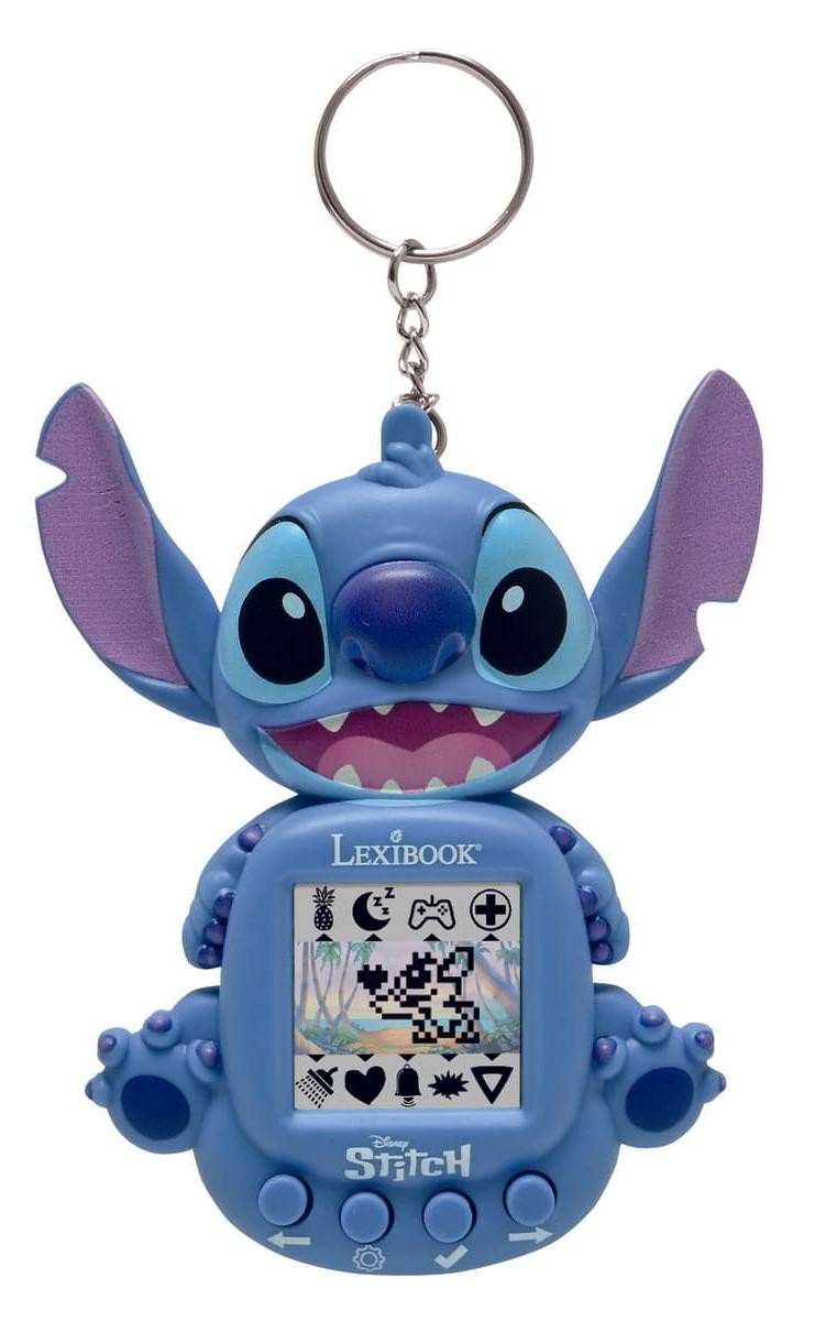 Consolă de jocuri mini Lexibook - Disney Stitch, My Best-E, cu 3 jocuri