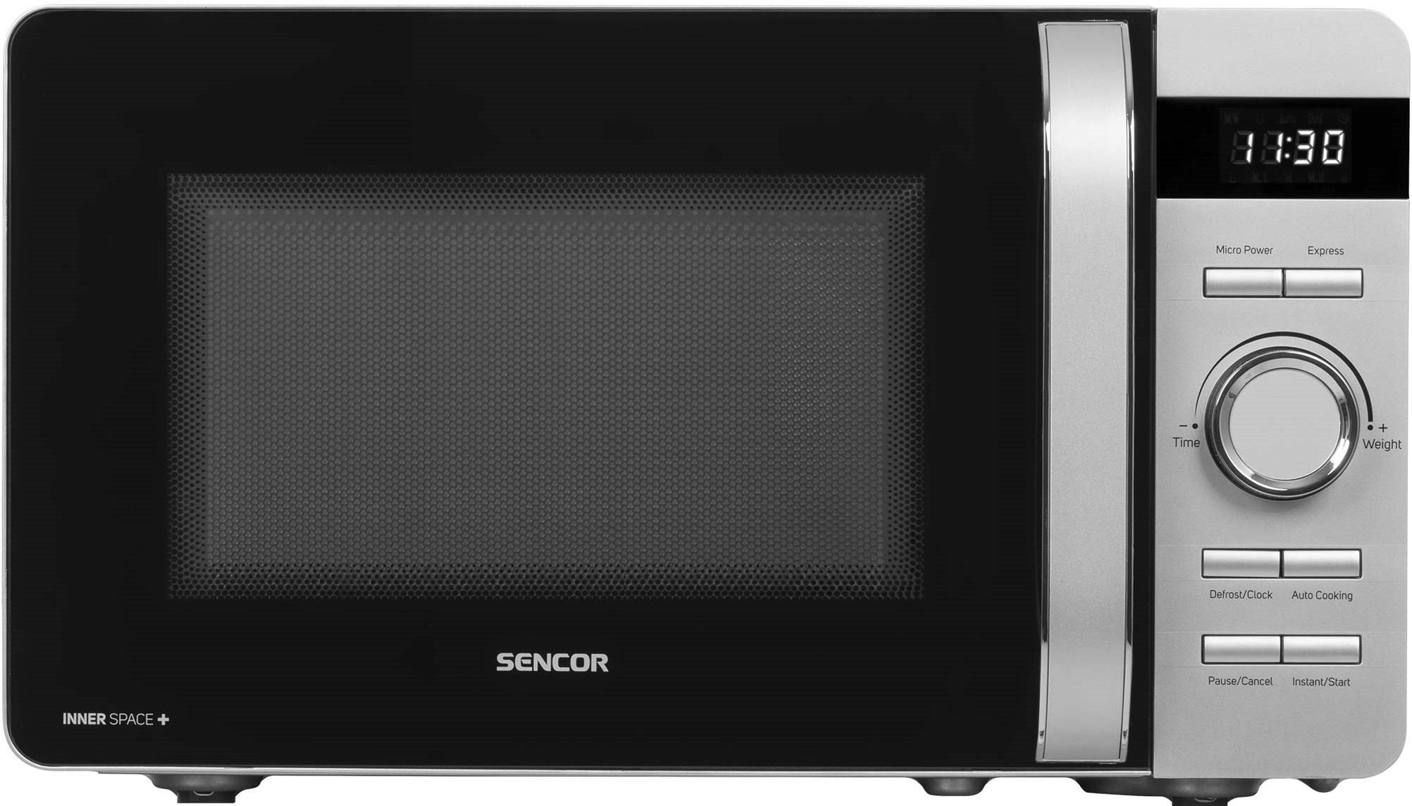 Cuptor cu microunde Sencor - SMW 5217SL, 800W, 17 l, gri - imagine 1