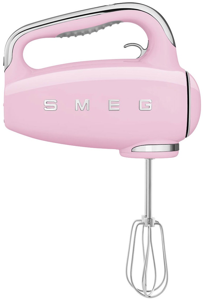 Mixer Smeg - HMF01PKEU, 250W, 9 viteze, roz - imagine 1