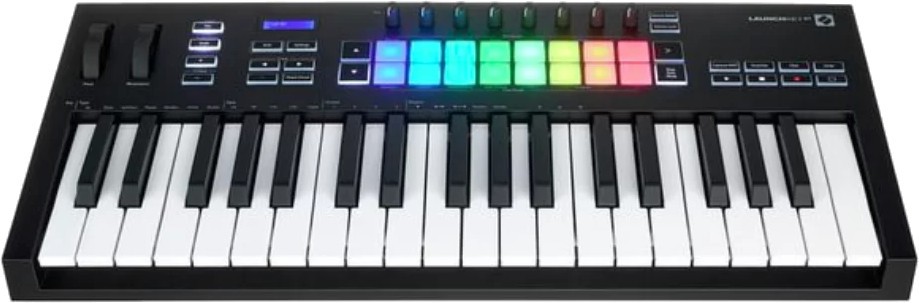 Sintetizator MIDI Novation - Launchkey 37 MK3, negru