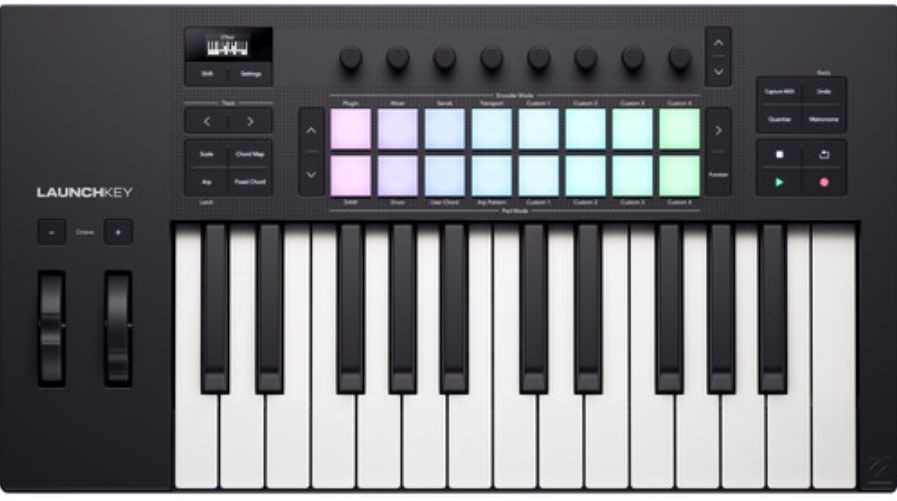 Sintetizator MIDI Novation - Launchkey 25 MK4, negru