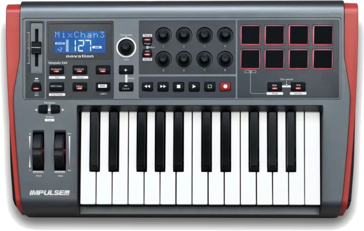 Sintetizator MIDI Novation FLkey49, negru - imagine 1