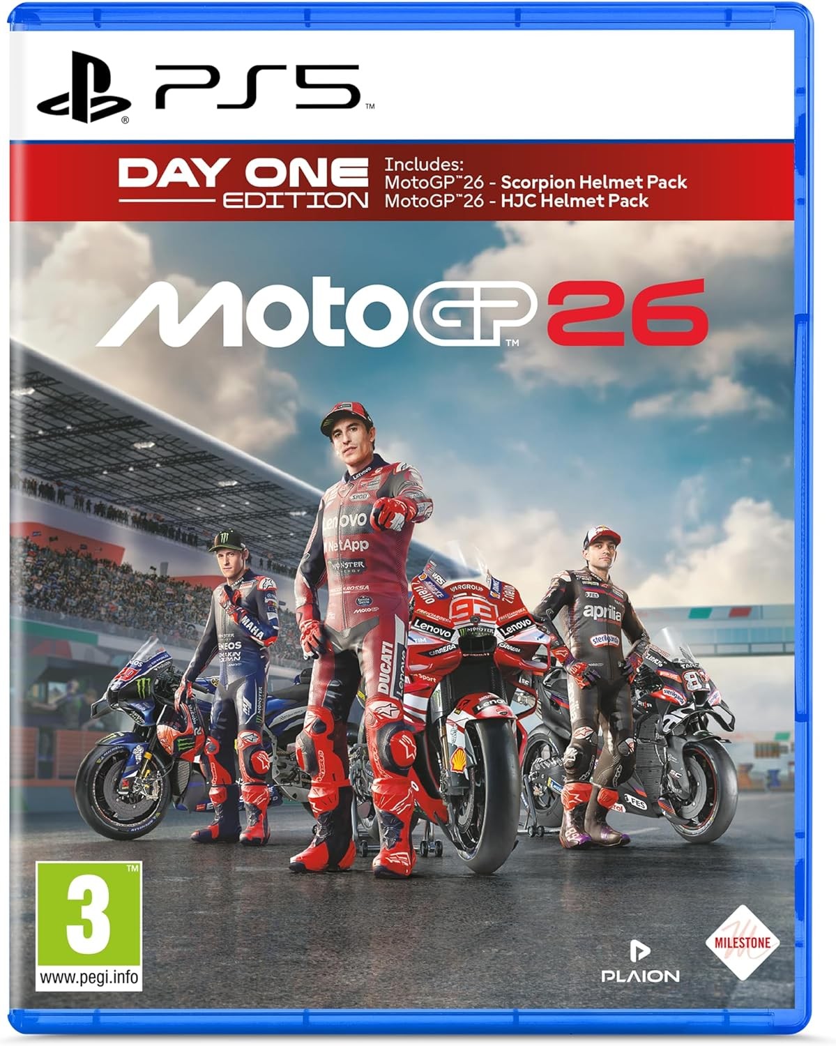 MotoGP DVD 3枚セット MotoGP 26 - Day 1 Edition (PS5) | Ozone.ro