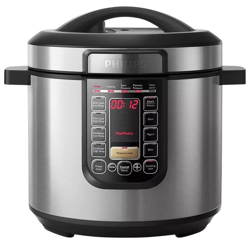 Multicooker Philips - HD2237/40, 1300W, 16 programe, argintiu