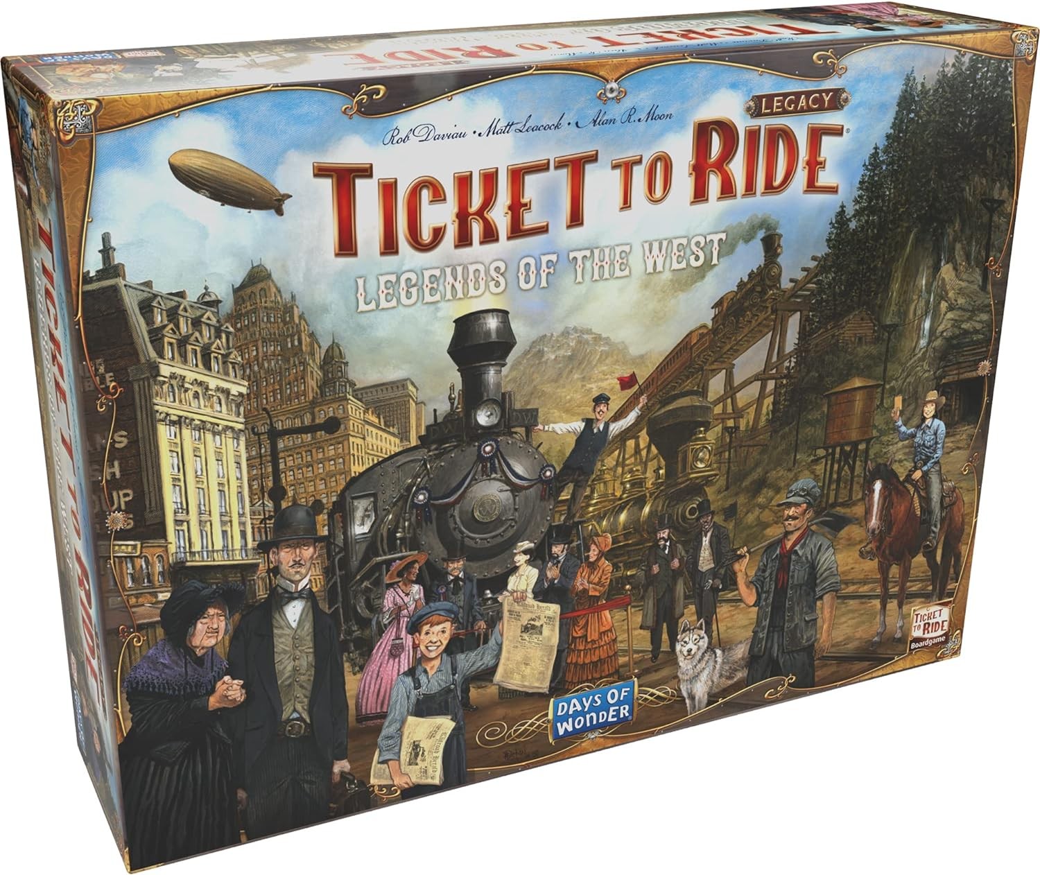 Joc de societate Ticket to Ride Legacy: Legends of the West