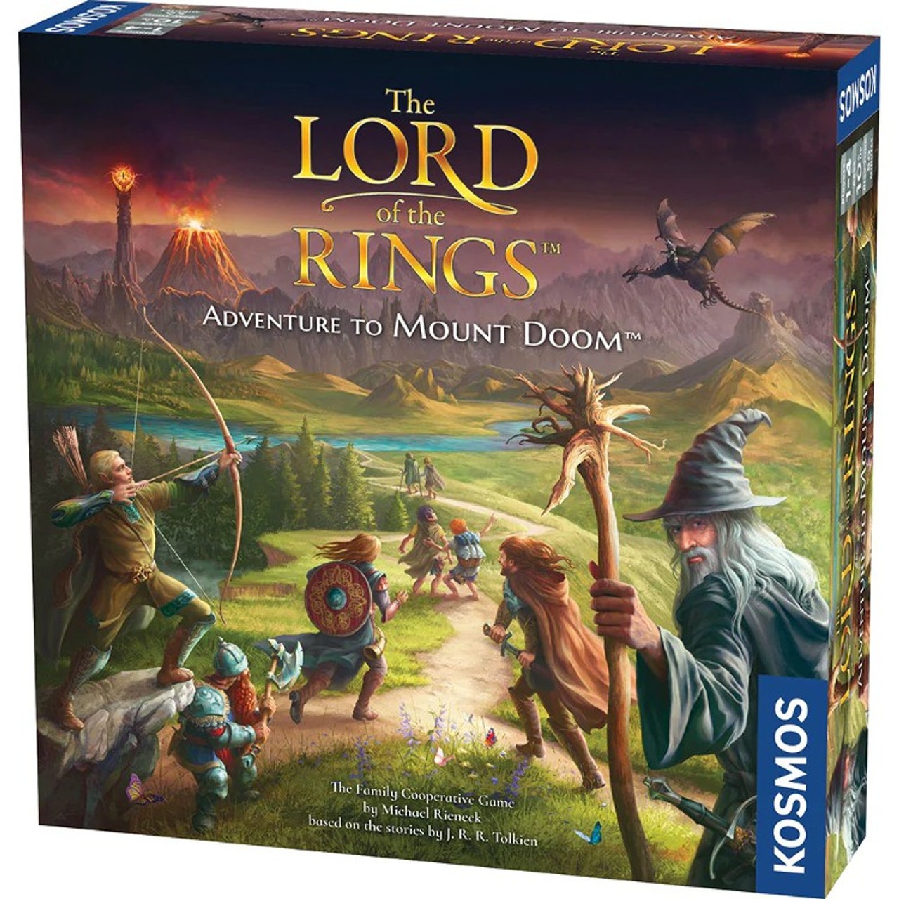 Joc de societate The Lord of the Rings: Adventure to Mount Doom