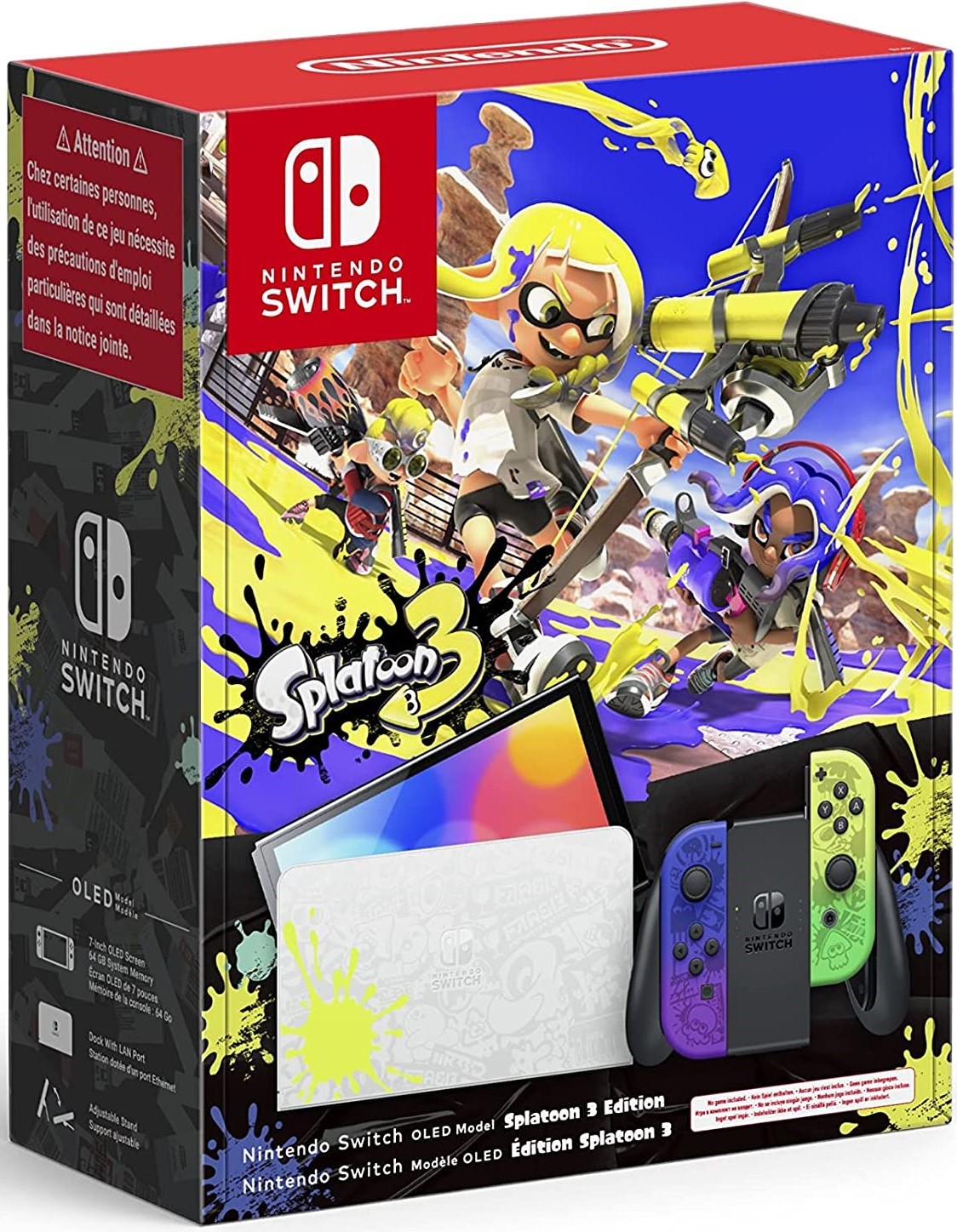 Nintendo Switch OLED - Splatoon 3 Edition | Ozone.ro