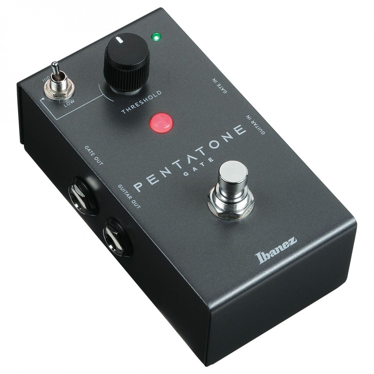 Pedală Noise Gate Ibanez - Pentatone PTGATE, analogică, neagră - imagine 1