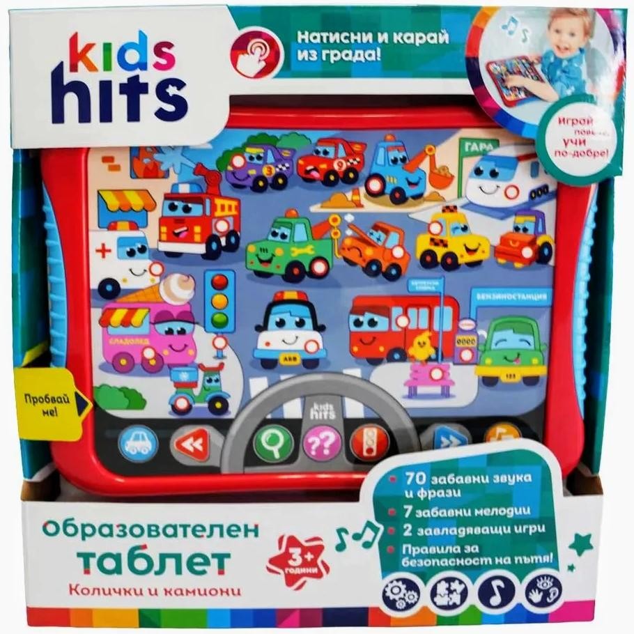 Tabletă educațională Kids Hits - Cărucioare și camioane - imagine 1