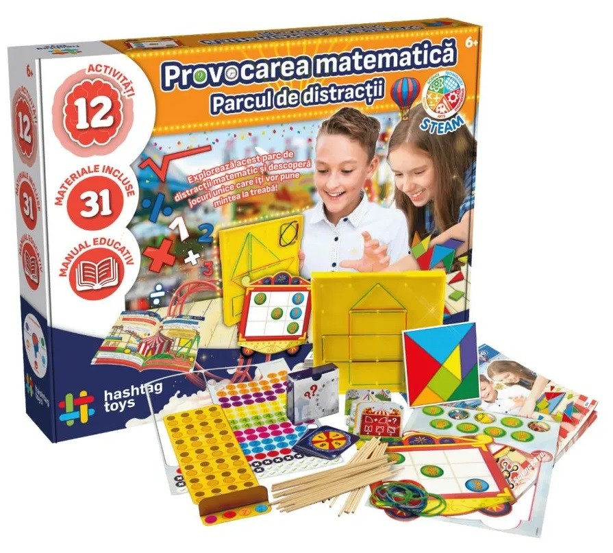 Kit educațional Hashtag Toys - Provocare matematică
