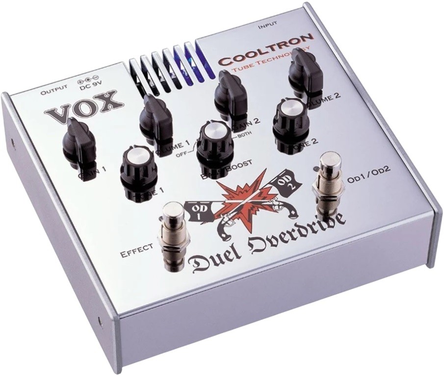 Pedală de overdrive VOX - Cooltron CT-07DO, două canale