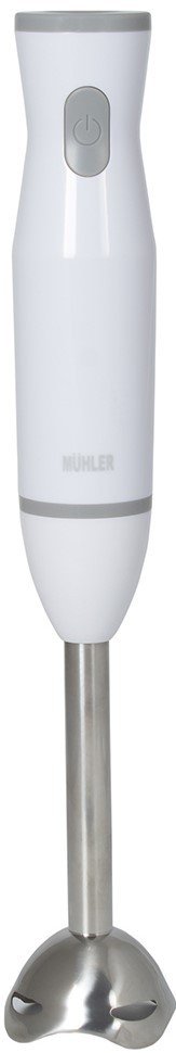 Blender de mana Muhler - MB-233, 200W, 1 viteza, alb/gri
