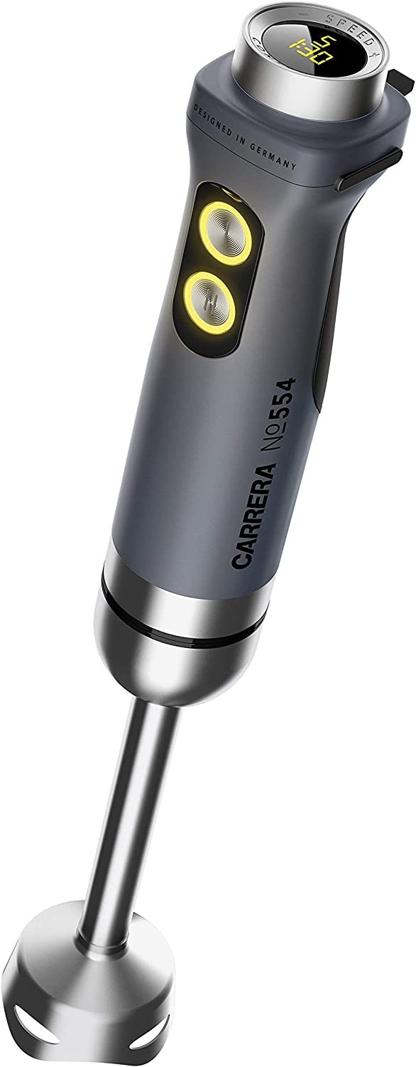 Blender de mână Carrera - Nr.554, 800W, 5 viteze, gri